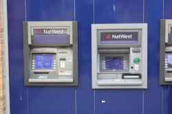 Photograph of NatWest Cash Machine